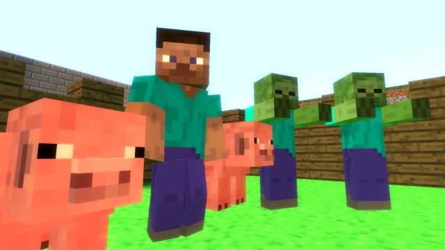 GMOD游戏史蒂夫养的猪都受到了谁的惊吓免费观看