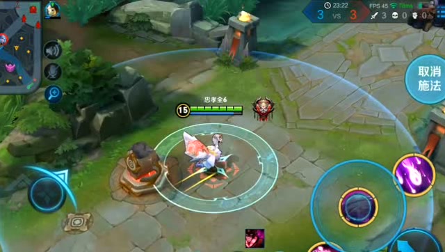 王者荣耀：小乔去救小鲁班，谁知被绊倒，这是我不愿意见到的，惨！免费观看