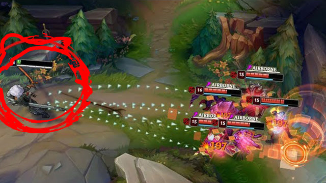 LOL：两次都能击飞五个，两次只击飞四个！隔着屏幕都替他感到可惜！免费观看