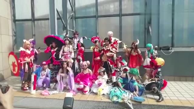 王者荣耀COSPALEY大集合，帅免费观看