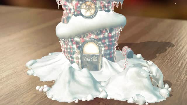 【青亭網】可口可樂聖誕節AR廣告