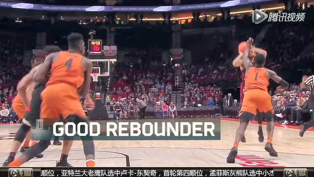 2018年NBA选秀大会 魔术第6顺位选中默罕默德班巴