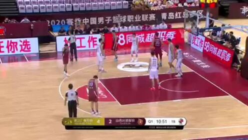 《CBA全场回放》CBA复赛第36日:广厦vs山西第1节