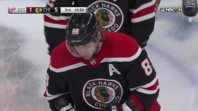 Patrick Kane scores goal #400