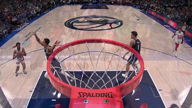 NBA常规赛：篮网vs独行侠中文解说全场回放