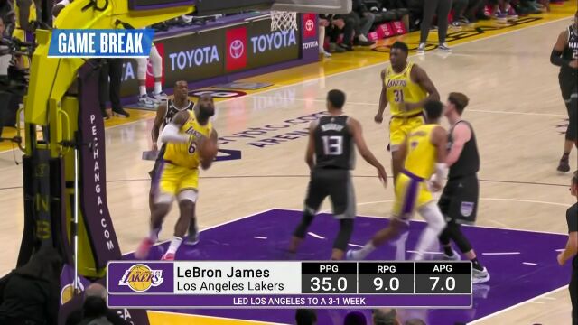 NBA常规赛：骑士vs尼克斯第1节英文原声回放
