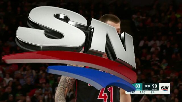 NBA常规赛：黄蜂vs猛龙第3节中文解说回放