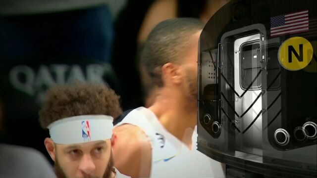 NBA常规赛：热火vs篮网第3节英文原声回放