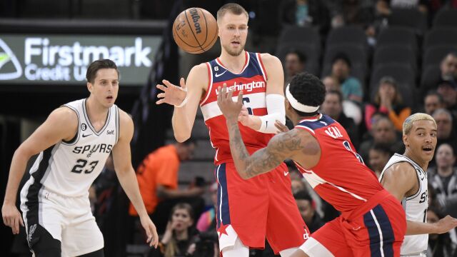 奇才127-106马刺 波神回归 奇才七人上双豪取六连胜