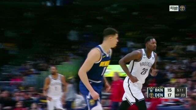 布里奇斯迈起大号欧洲步打进 小波特二话不说回敬超远三分