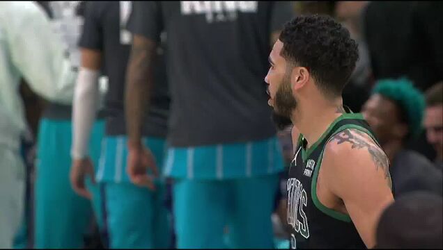 NBA常规赛：凯尔特人vs黄蜂 英文解说全场回放