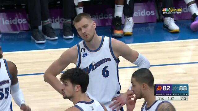 NBA常规赛：太阳vs奇才第3节中文解说回放