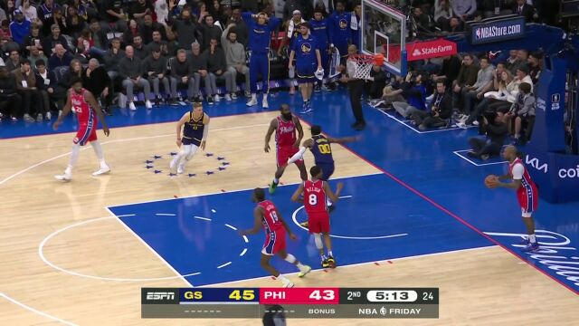 如同掉了威亚！库明加一飞冲天空接暴扣