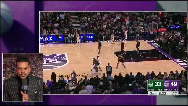 雄鹿vs国王中文解说全场回放