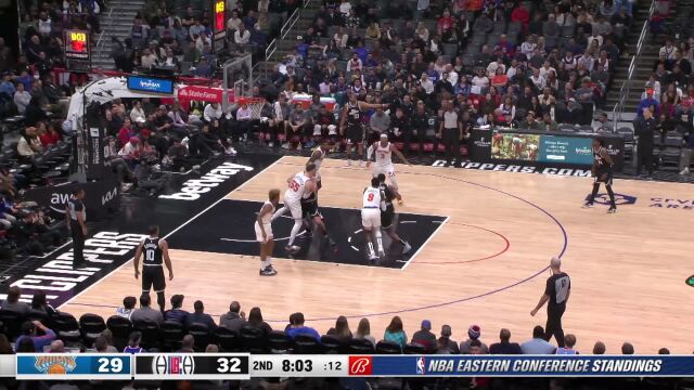 尼克斯95-106快船 快船击败尼克斯取得三连胜