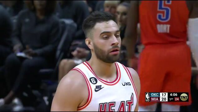 NBA常规赛：雷霆vs热火第1节中文解说回放