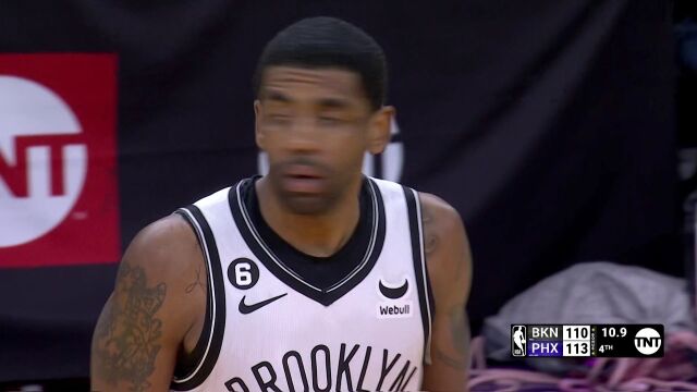 抽枪甩狙正中靶心 欧文急停三分开火命中关键球