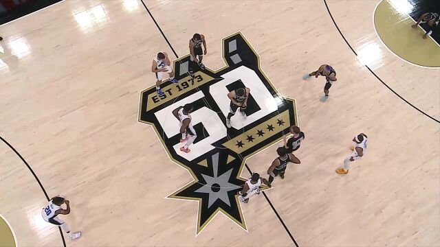 魔术vs马刺精华回放 索汉科林斯合砍54分力压班凯罗27+6