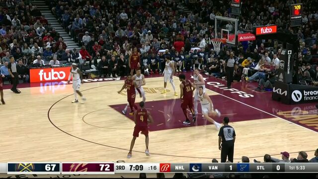 功夫不负有心人！莫布里篮下二次进攻补扣碾压内线