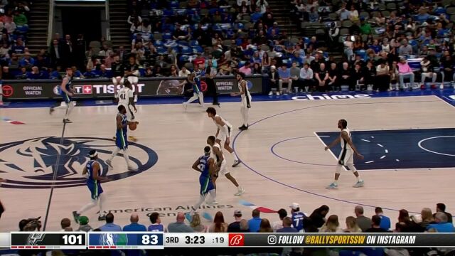 精妙的团队配合 西奥-平森送妙传贝尔坦斯球到人到