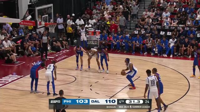 76人vs独行侠第4节英文原声回放