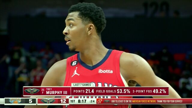 尼克斯vs鹈鹕第1节中文解说回放