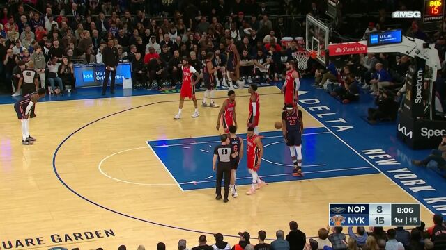 回顾尼克斯vs鹈鹕过往交战记录 布伦森大战麦科勒姆