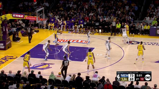 贝恩死亡缠绕消耗浓眉造犯规 莫兰特表演逆天拉杆秀翻全场