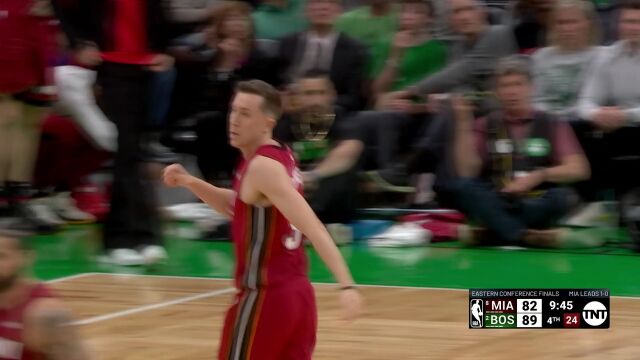 热火vs凯尔特人第4节英文原声回放