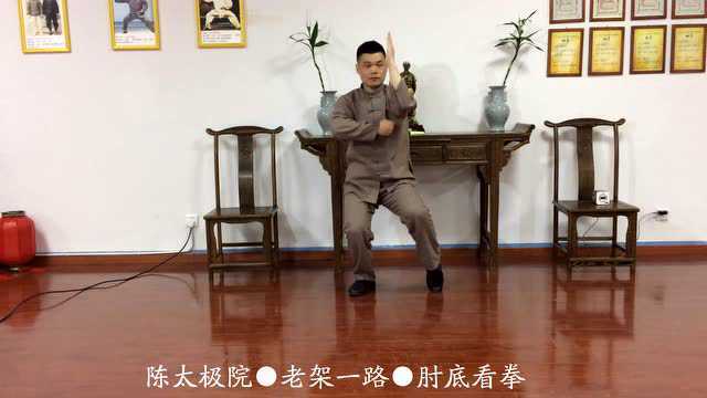 李祖东老架一路 肘底看拳