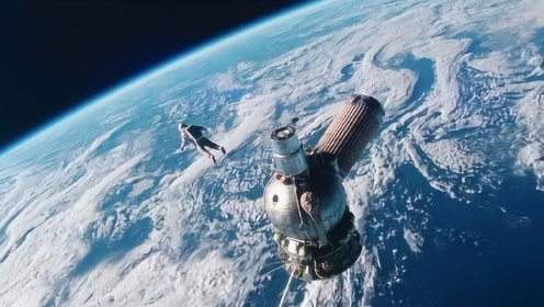 这才是真实的太空电影《天际行者》，人类第一次在太空行走