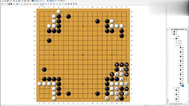 围棋小课堂之死活基本功第二十五期未完全体金柜角系列