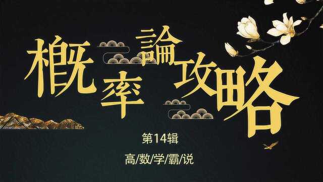 第14辑 大数定律与中心极限定律