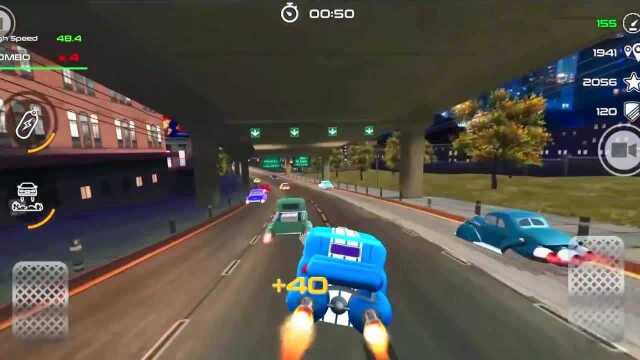 《Rocket Carz Racing》这是一款非常好玩的3D赛车竞速手游