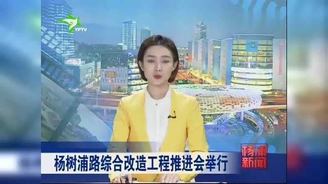 杨树浦路综合改造工程推进会举行