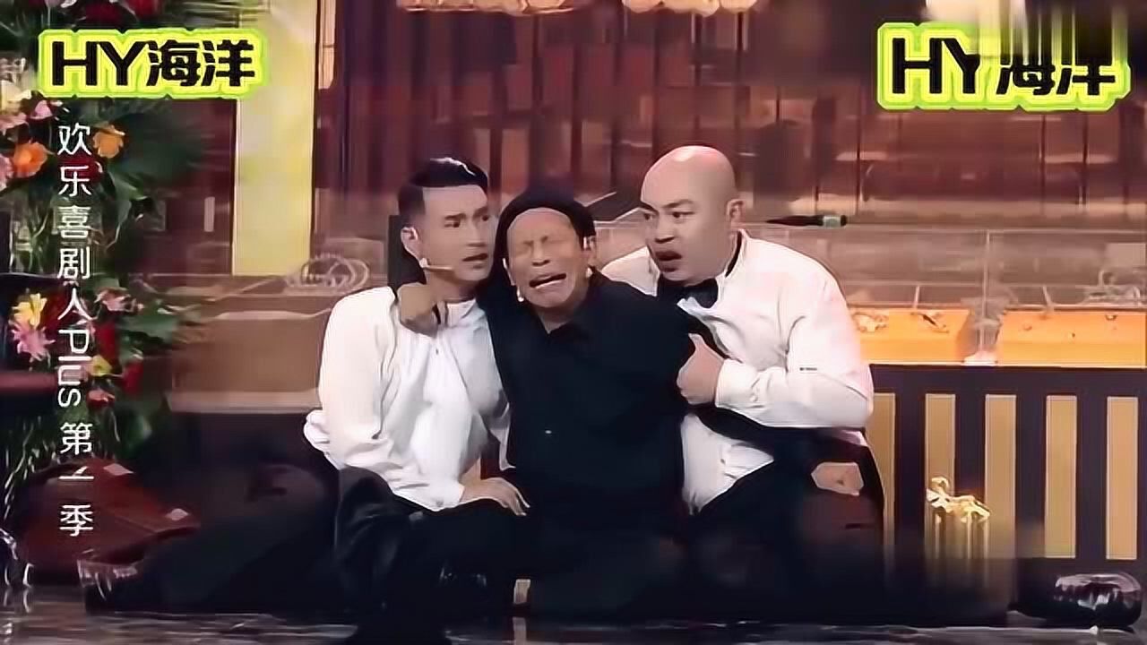 真歹徒来抢劫宋小宝的金店文松和程野以为是宋小宝顾来做演习的