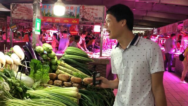 纵横哥去市场买菜,把菜价问了个遍,看看湛江物价到底贵不贵