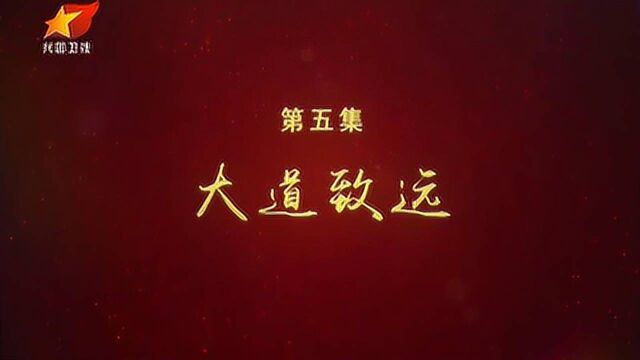 《改革开放天地宽》第五集《大道致远》