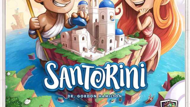 汤米酱 桌游教学092 Santorini 圣托尼里