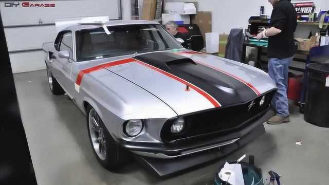 完美修复经典老车之1969年福特野马经典美国跑车Ford Mustang