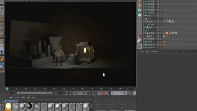 C4D免费教程——神话老师C4D建模实操教程C4D场景建模