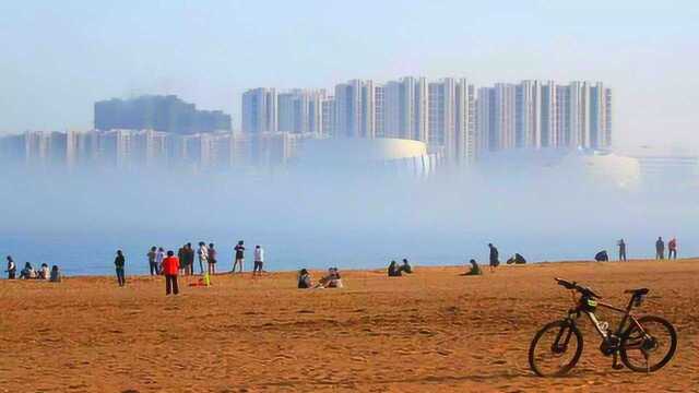 神奇的海市蜃楼,在地球上难以找到原型,难道是平行宇宙投影?