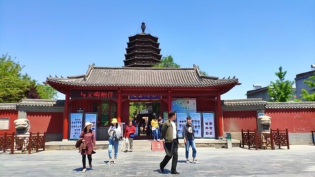 游览河北正定天宁寺凌霄塔,屹立千年的木质结构