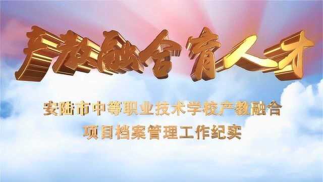 安陆市中等职业技术学校产教融合项目档案管理工作纪实