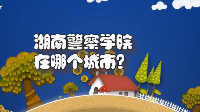 湖南警察学院在哪个城市?