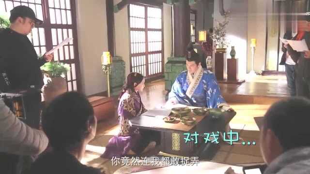 《皓镧传》花絮,公主雅海铃和赢子溪王雨幕后镜头甜蜜又欢乐!