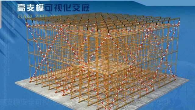 高支模安全可视化BIM交底《安全兜网及搭设安全要求》