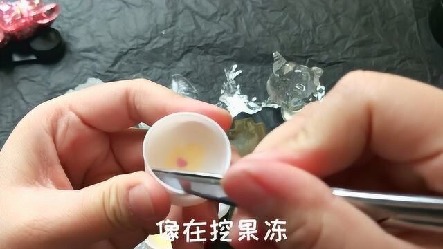 教你做手工,用滴胶做的婚纱花盒,配色太仙气了