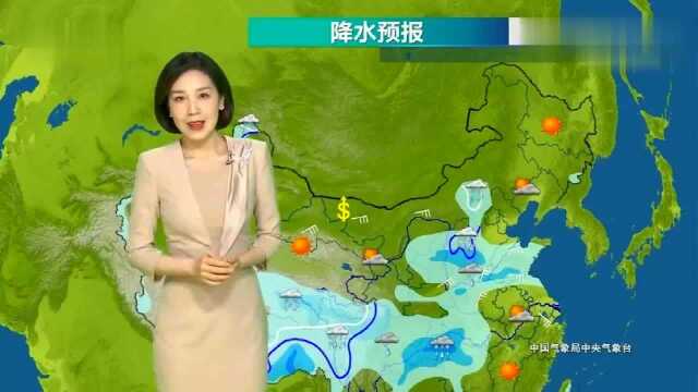 中午点,天气预报!明天后天,新一轮强降雨强对流,接踵而至