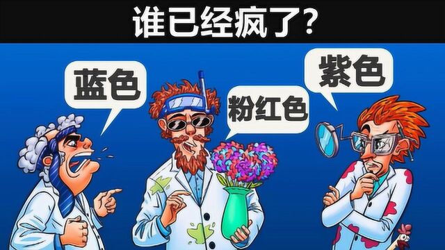 脑力测试:这三个人中,谁已经疯了?